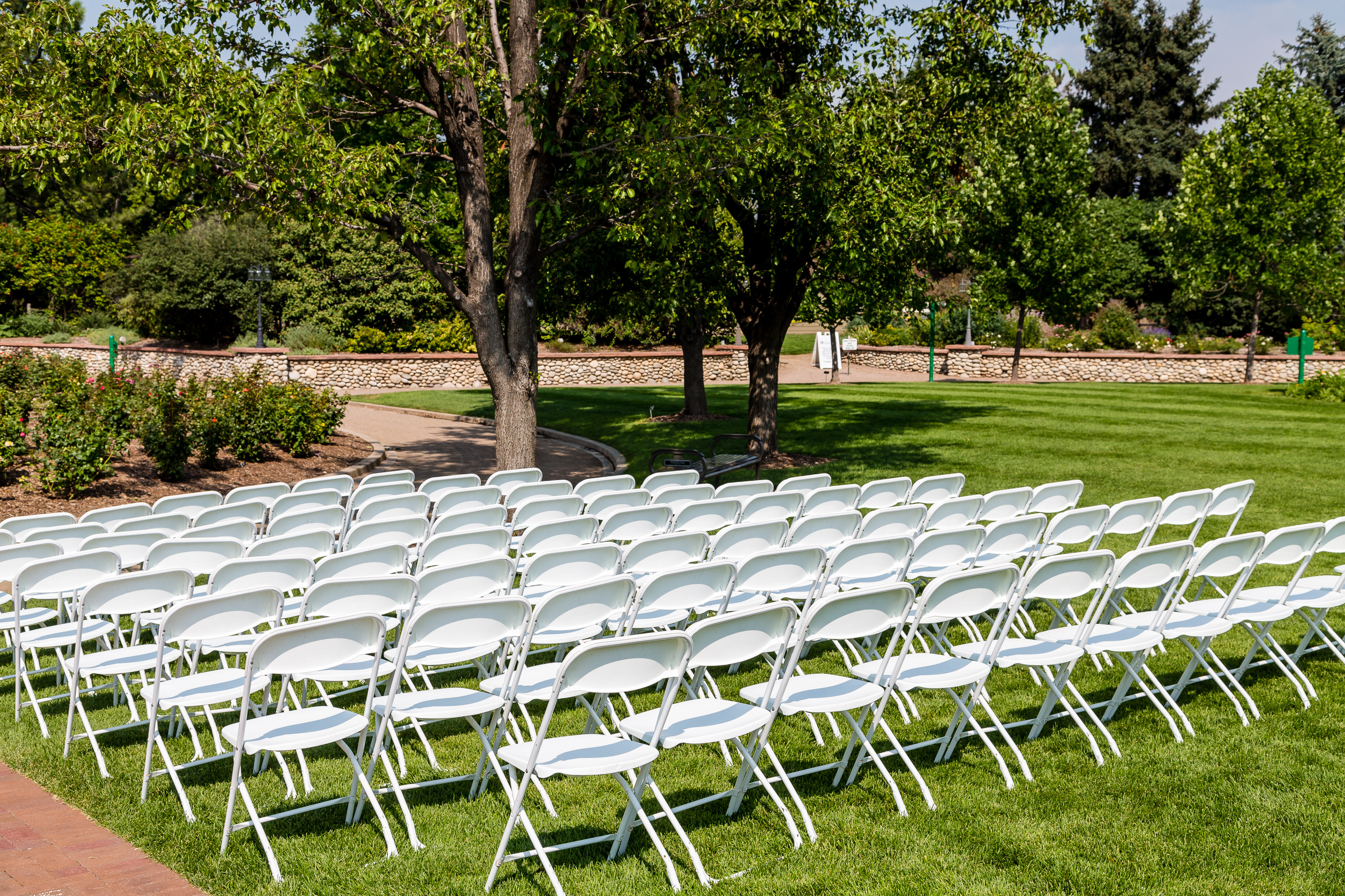 Bellbrook Poly Folding Chair with reinforced steel frame and non-marking feet caps for superior durability